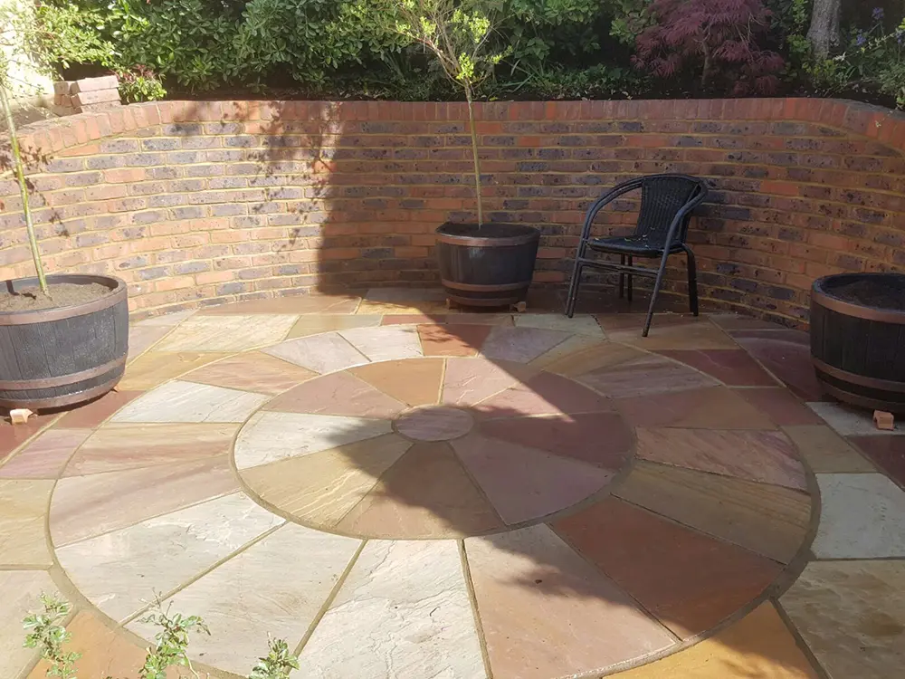 hard landscaping patio paving sussex